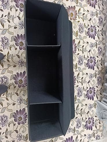 foldable table: Банкетка, Новый, С полками, Самовывоз, цвет - Черный — 3