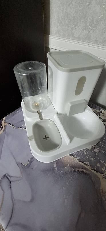 автокормушка для рыб: Автоматическая кормушка и поилка для кошек/собак 3-в-1 - — 2