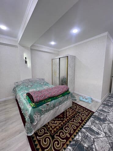 квартиры в бишкеке аренда: 2 комнаты, Риэлтор, Без подселения, С мебелью полностью, С мебелью частично — 1