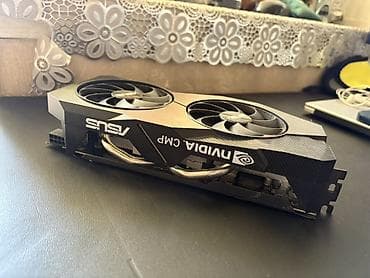 9060 xt: Видеокарта для ПК, Б/у, Asus, 6 ГБ — 2