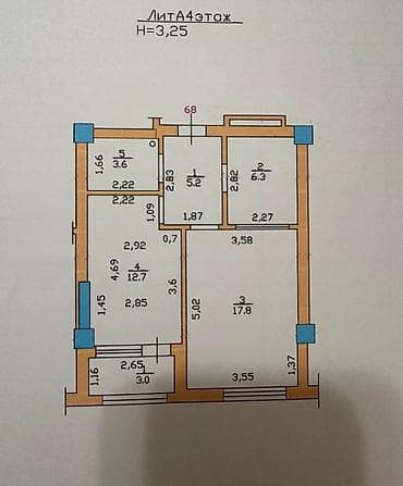 Квартиры: 2 комнаты, 50 м², Элитка, Филармония Элитка, 4 этаж, Евроремонт — 8