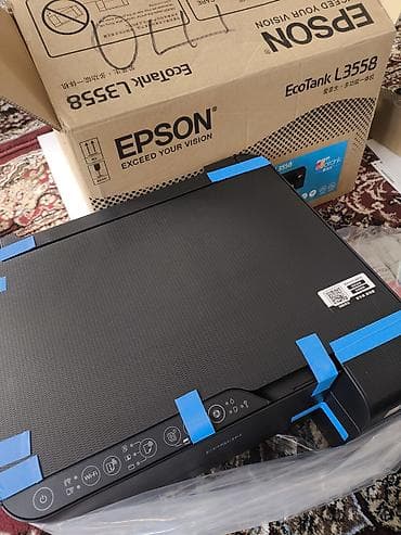МФУ Epson EcoTank L3558 (e-blark), струйный, с чернильными емкостями