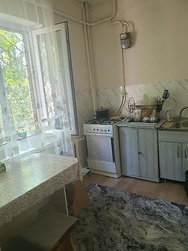 Күндүк ижара: 1 бөлмө, 5-мкр, Душ кабинасы, Алдын ала ээлөө, Тиричилик техникасы — 5