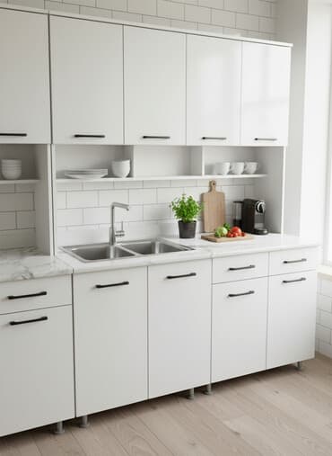 офисный мебель бишкек: Кухонный гарнитур, Новый, ДСП, Платная доставка — 1