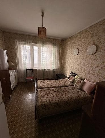 комнаты ыссык куль: 2 комнаты, 48 м², 105 серия, 2 этаж, Косметический ремонт — 5