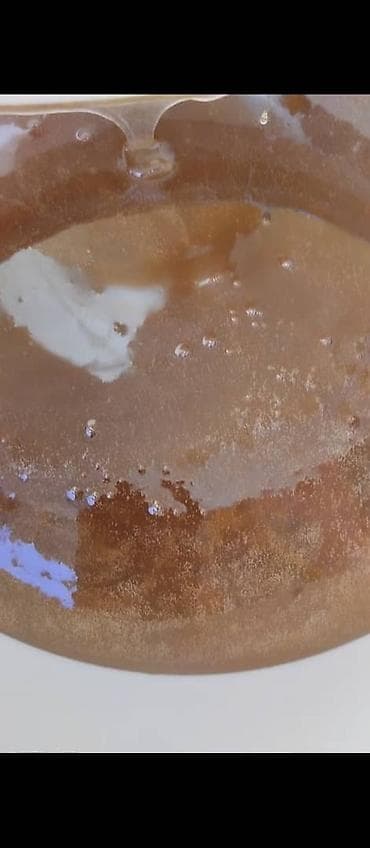 Натуральный горный мёд, густой и тягучий. - Цвет: насыщенный