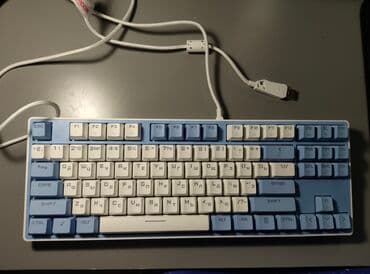 механическая клавиатура бу: Клавиатура, Механикалык, Зымдуу туташтыруу, Өлчөмү: 80% — 1