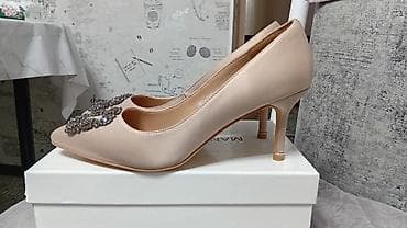 pull and beer: Туфли-лодочки на каблуке с украшением из кристаллов продаю 38 размер — 2