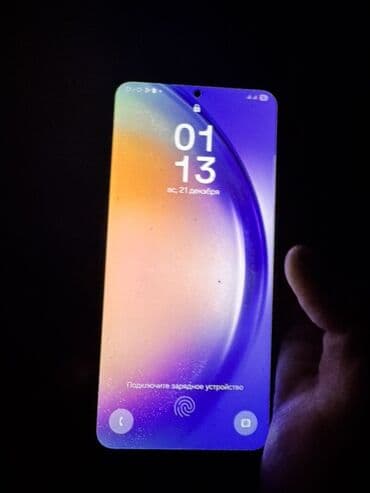 Samsung Galaxy A54 5G, Б/у, 128 ГБ, цвет - Черный, 2 SIM