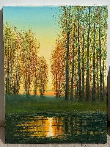 продажа картин: Картины маслом на холсте: нежные цветочные натюрморты. - Цена на одну — 4