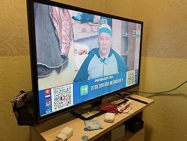 продаю телевизор с интернетом: Телевизор LED, диагональ экрана около 32( Плоская панель с тонкими — 1