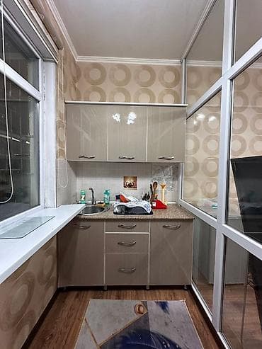 долгосрочная аренда однокомнатной квартиры: 1 комната, С мебелью полностью — 5