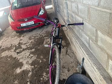 Детские велосипеды: Mtb pink состояние хорошее 9 скоростей тормоза гидравлический — 2