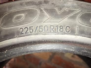 bud e5: Шины 225 / 50 / R 18, Лето, Комплект, Легкий коммерческий транспорт (C/LT), Toyo — 1