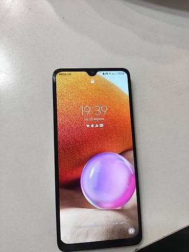 samsung galaxy buds 2: Samsung Galaxy A32, Б/у, 128 ГБ, цвет - Голубой, 2 SIM — 1