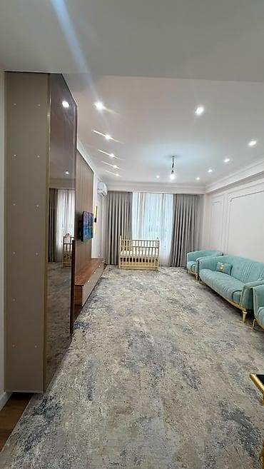 105: 3 комнаты, 105 м², Асанбай мкр Элитка, 11 этаж, Дизайнерский ремонт — 7