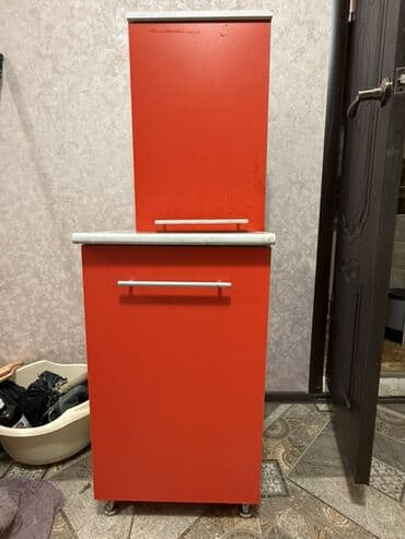 уголь каражыра бишкек: Ашкана гарнитуру, Колдонулган, түсү - Кызыл, ДСП, Өзү алып кетүү — 4