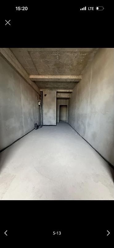 seven development: 2 комнаты, 83 м², Асанбай мкр Элитка, 14 этаж, ПСО (под самоотделку) — 2