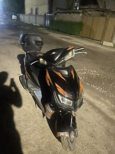 Документ бар вложения только пластик Скутер JINGLI FAST, черный с