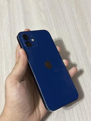 IPhone 12, Б/у, 128 ГБ, Синий, 81 % — 1