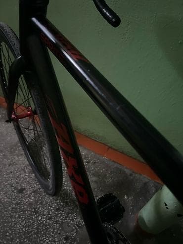 велесапет: Фикс-байк (single speed) с шоссейным рулем - Легкая городская рама с — 5