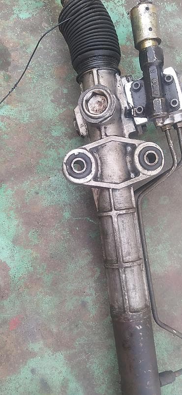 Рулевая часть: Рулевая рейка Mitsubishi 2000 г., Б/у, Оригинал — 1