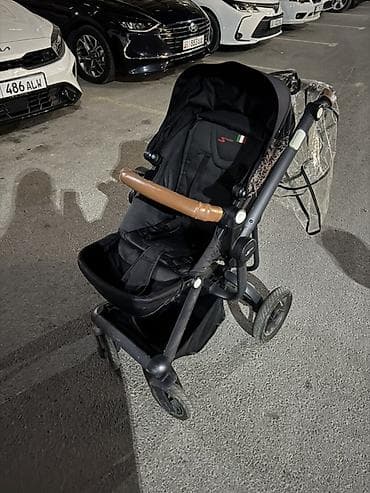 vigorkids коляска: Прогулочная коляска 4-колёсная черная. Особенности: - Поворотные — 2