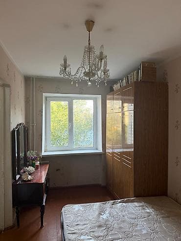 Батирлер: 2 бөлмө, 42 м², 9-мкр Хрущевка, 3 кабат, Ремонт талап кылынат — 1