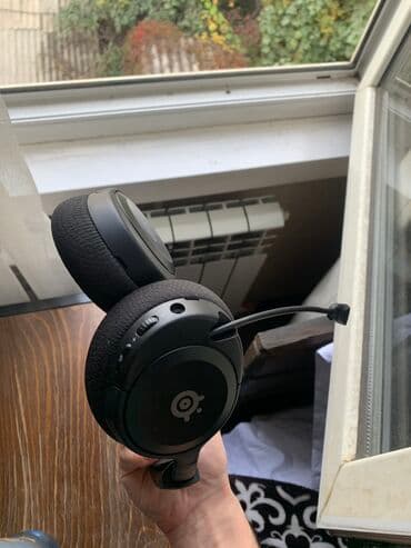 игровые наушники с микрофоном: Полноразмерные, SteelSeries, Б/у, Проводные, Геймерские — 3