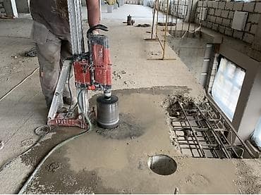 алмазное бурение ош: Алмазное бурение и резка бетона - Профессиональное сверление — 4