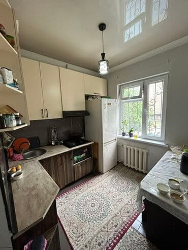 сниму дом в бишкеке: 3 комнаты, 62 м², 105 серия, 2 этаж, Старый ремонт — 6