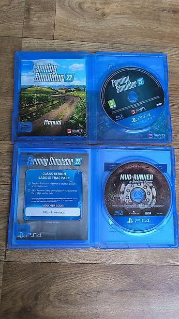 PS4: два диска на русском 1) MudRunner (A Spintires Game) - 1200 сом — 2