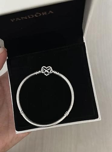 браслет mi: Пандора 925 проба Серебро С оформлением (в комплекте фирменный — 4