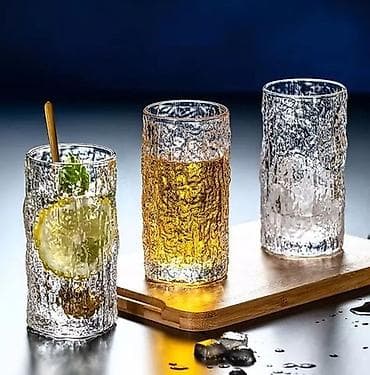 стеклянные формы: Авторская стеклянная посуда для напитков — серия дизайнерских стаканов — 2