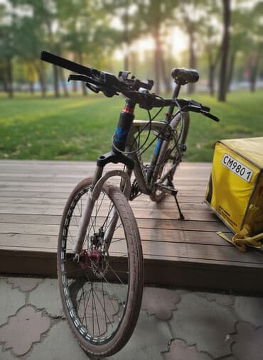 все о горных велосипедах: Горный велосипед, Алюминий, Б/у — 3