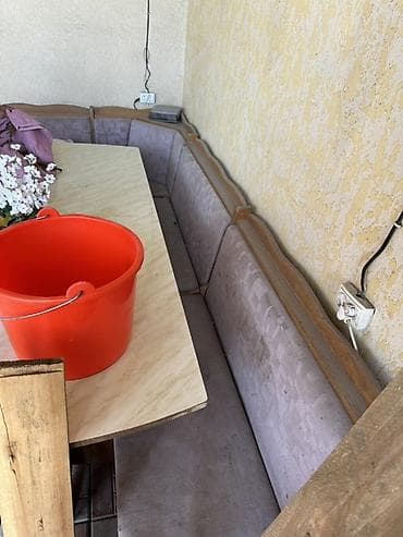 стулья для швейных машин: Кухонный стол и стул, Б/у, цвет - Серый — 5