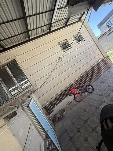 навес дома: Навес, Другая форма, Металл, Профнастил, Б/у — 5