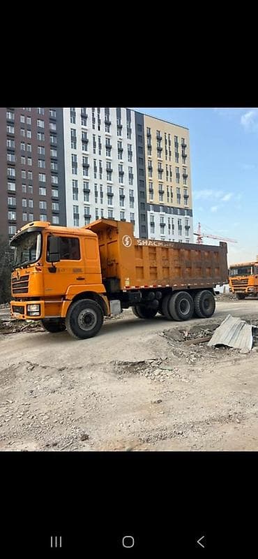 Оборудование для бизнеса: Хова. Хоо. Шакман Самосвал SHACMAN (оранжевый), трехосный, 6x4/6x6 — 1