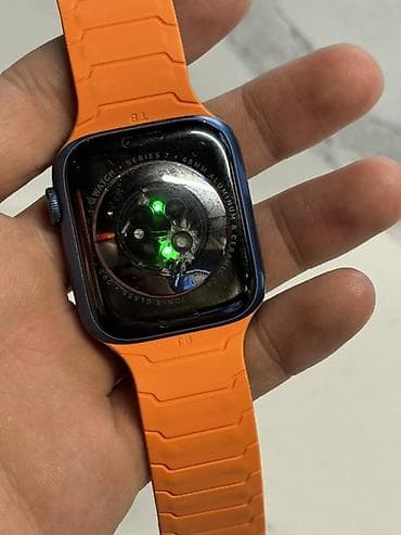 Apple Watch Series 7, 45 мм, алюминий (синий корпус) Комплектация и — 4