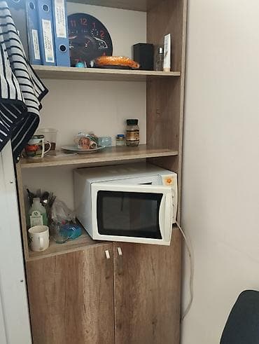 Офис столдору: Кеңсе үчүн үстөл, Жөндөлбөй турган, түсү - Күрөң, Бурчтуу, ЛДСП — 4