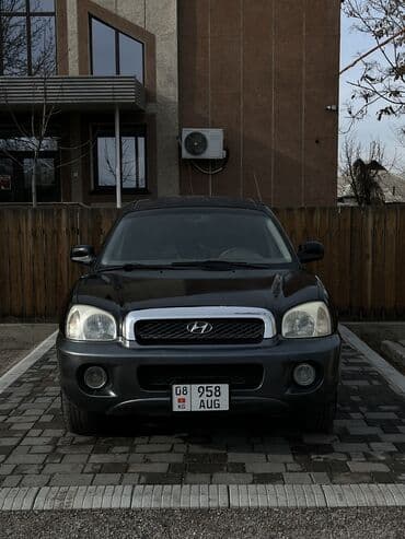 honda dit: Hyundai Santa Fe: 2003 г., 2.4 л, Механика, Бензин, Кроссовер — 2