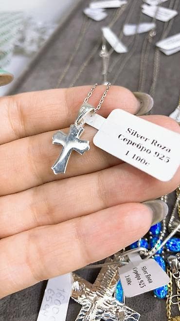 серебро крестик: Серебряные крестики Silver Roza - Материал: серебро 925 пробы. - — 6