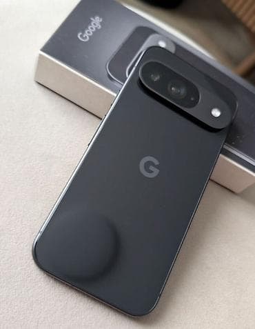 Google Pixel 9, Б/у, 256 ГБ, цвет - Черный
