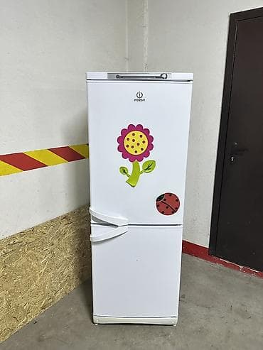samsung quantum 2: Холодильник Indesit, Б/у, Двухкамерный, De frost (капельный), 60 * 170 * 60 — 1
