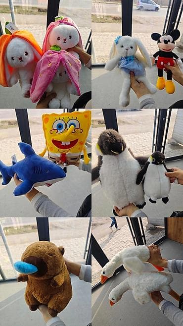 пингвины: Мягкие игрушки — большой выбор персонажей и животных Что в — 3