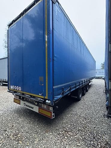 кемпинг дом на колесах: Прицеп, Krone, Тентованный — 2