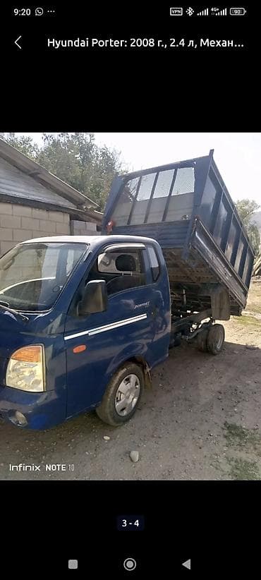 honda e: Hyundai Porter: 2008 г., 2.4 л, Механика, Дизель, Фургон — 1