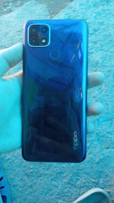 часы спортивеые: Oppo A15s, Б/у, 64 ГБ, цвет - Синий, 2 SIM — 3