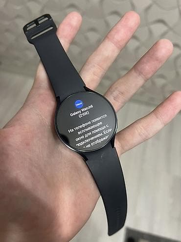 самсунг с19: Samsung Galaxy Watch6, цвет Graphite/Black. Абсолютно НОВЫЕ, покупали — 4