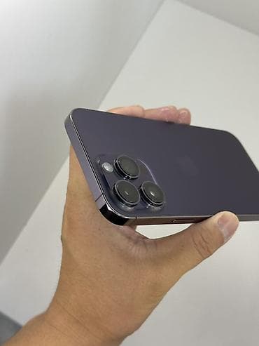 планшет apple: IPhone 14 Pro Max, Б/у, 256 ГБ, Deep Purple, 98 % — 9